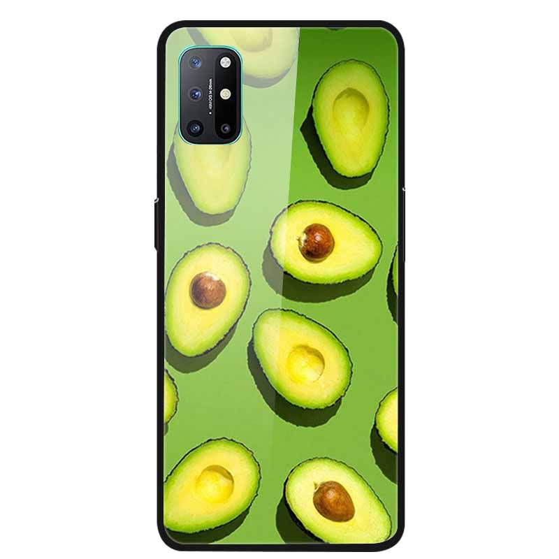 For OnePlus 8T Cases 8 Fashion Tempered Glass Hard Back Covers for Oneplus 8 Phone Cases Soft Bumper Fundas Oneplus8 8 T
