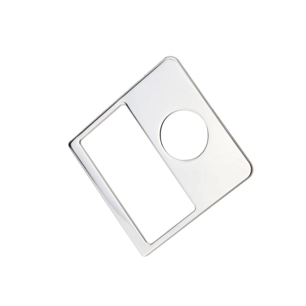 Daefar Edelstahl Auto Energiesparschalter Dekorationsaufkleber für Honda Vezel HRV HR-V 2014 - Econ Panel Abdeckung