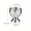 4Pcs Lot Stainless Steel Egg Holder Breakfast Egg Cup Stand Kitchen Accessories for Banquet Use