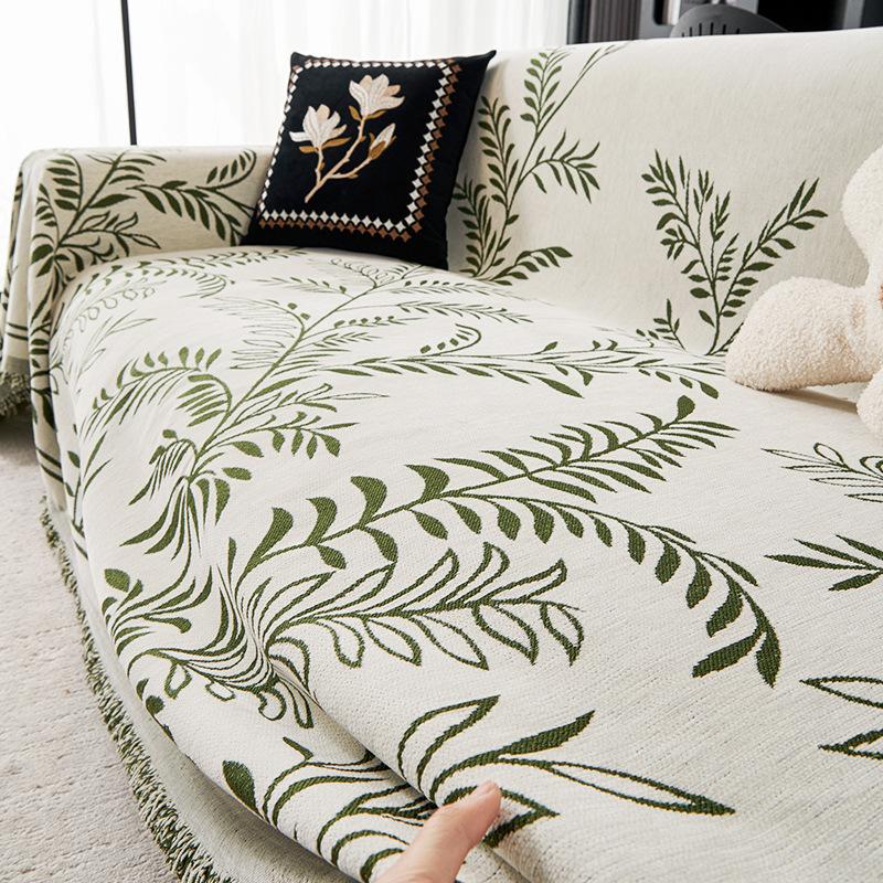 Seclusion Forest Chenille Sandhair Towel Four Seasons Universal All-inclusive Sofa Cover Dust Cover One-piece Sofa Cover Cloth Cushion