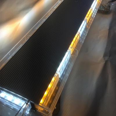 47in IP68 LED Light Bar Emergency Warning Tow Truck Response Amber Yellow & White Strobe Light -50°C To 85°C With 3m Power Cord