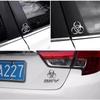 Umbrella Biohazard Logo Car Badge Sticker Side Fender Rear Trunk Emblem Decal for SUV Car  Truck Sports Car Racing Car Motorcycle