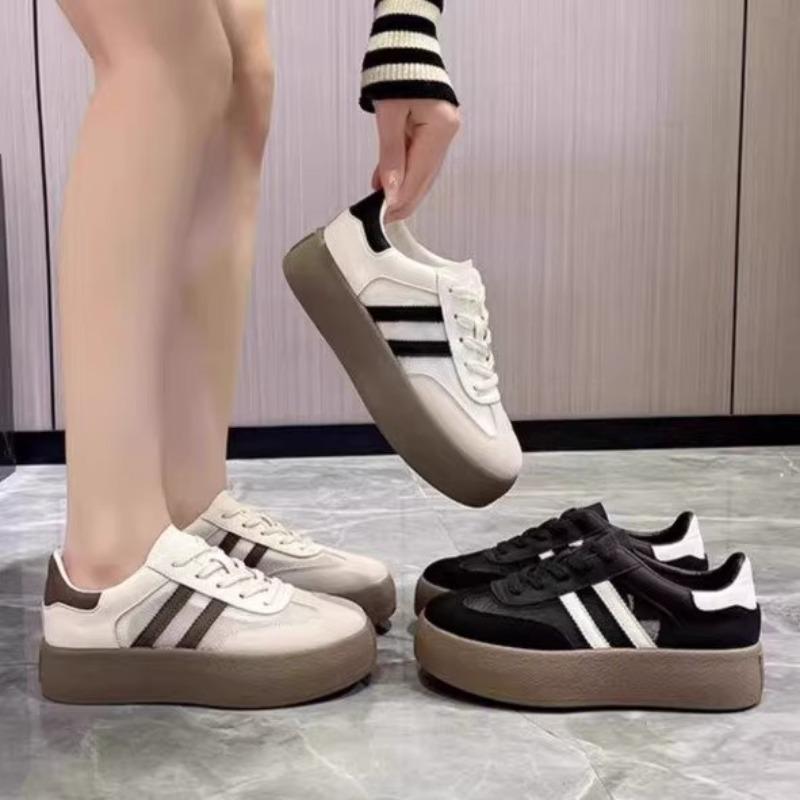 Damen-Meshschuhe mit dicker Sohle Damen Sommer neu Xiaobai lässige Sport-Board-Schuhe Sommer Sommer