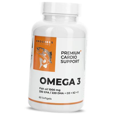 Omega 3 in capsule, Omega Premium Fish Oil 1000, 60 softgels (67461004)