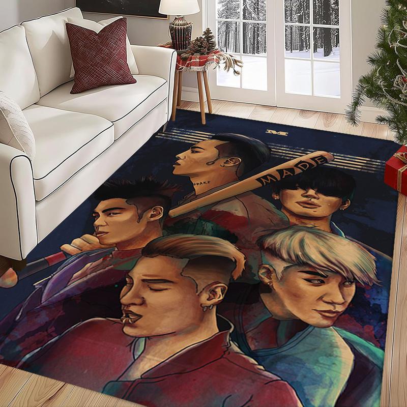 Big Bang: Explosive Energy Harmony Carpet Doormat Home Decor Doormat Art Bathroom Mat