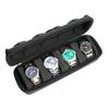 Watch Box Portable Watch Travel Case Storage Organizer Watch Display Holder For Wristwatches & Smart Watches Gift For Men Women