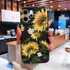 For Oppo Reno 14F 5G Phone Case Sunflower Patterns Soft Liquid Silicone Shell For OppoReno14F 14 F Camera Coverage Durable Capa
