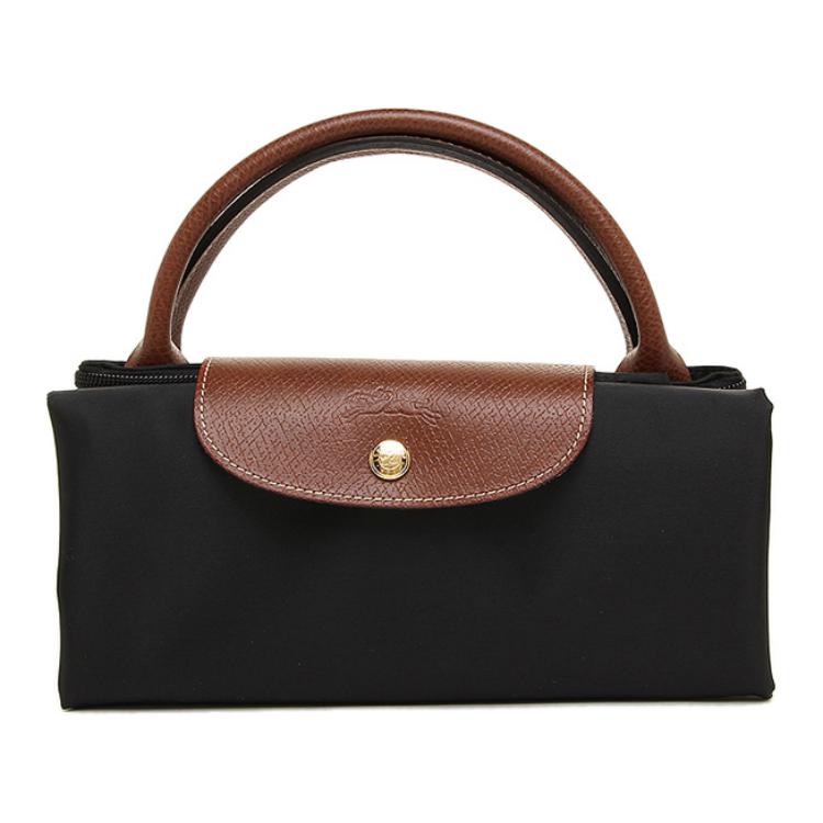 New LONGCHAMP Le Pliage Fabric Handbag, Dumpling Bag, Shoulder Bag Extra Large Unisex Black 1625089001