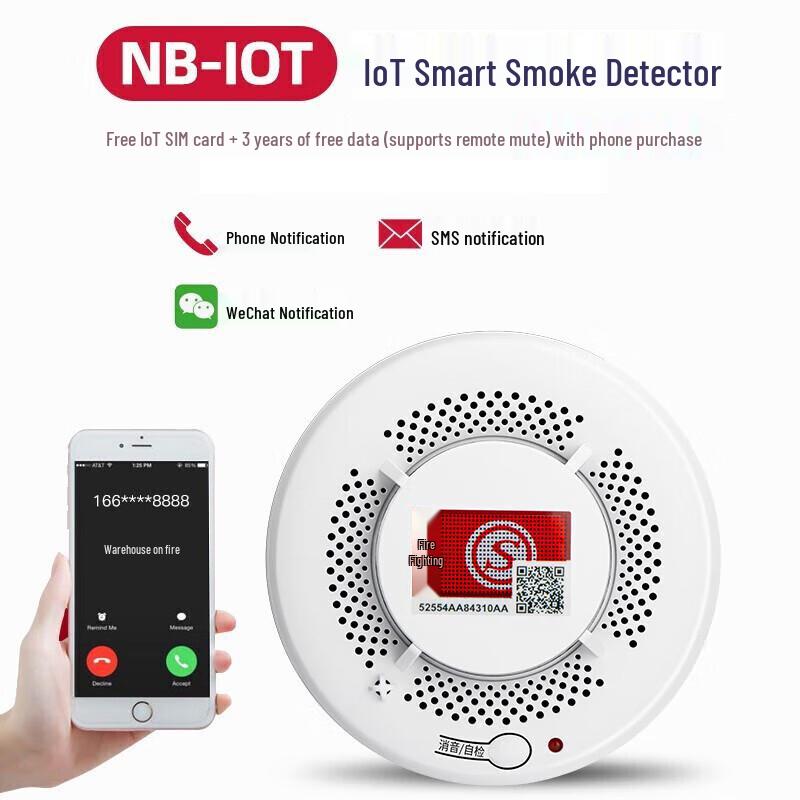 

Ling Fang PS-818 Smart Remote Smoke & Temperature Detector CN plug (adapter included)