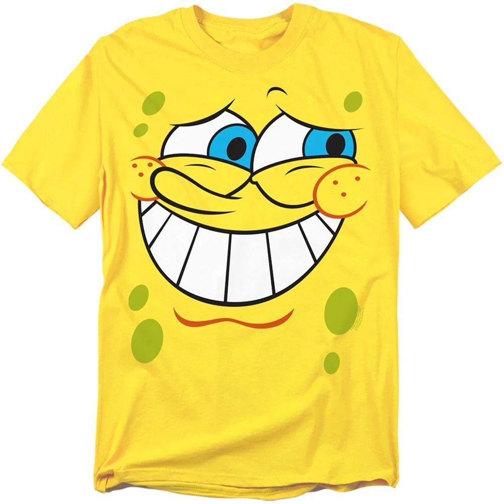 SPONGEBOB SQUAREPANTS GUILTY FACE Licensed Adult Graphic Tee Shirt SM-3XL S