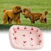 Pet Bed Ultra-thick Breathable Super Soft Comfortable Reusable Excellent Ductility Washable Long Pet Dog Square Bed Kennels for Household