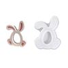 Non-stick Easter Rabbit Molds Heat Resistant Flexible Candle Making Mold Hollow Bunny DIY Crafts Epoxy Resin Mold