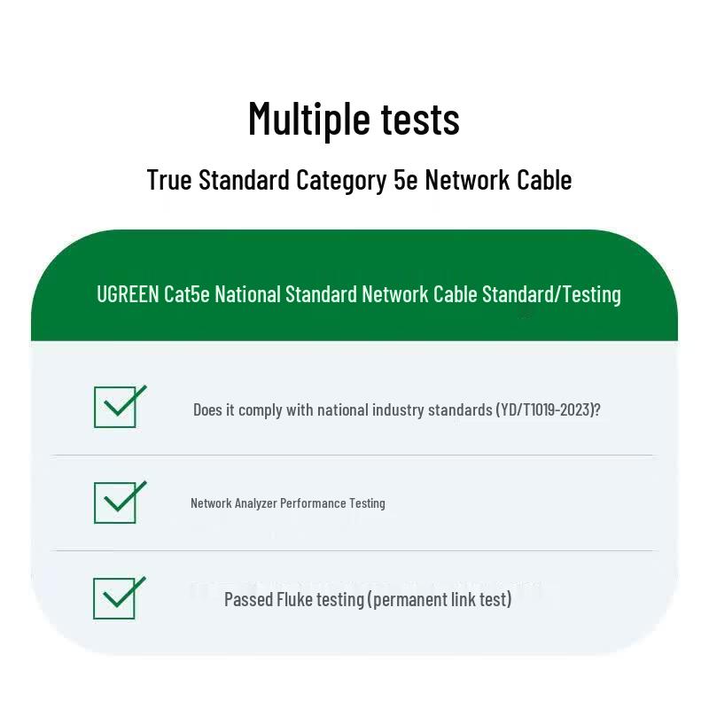 Ugreen Cat5e Double Shielded Gigabit Network Cable - 100m