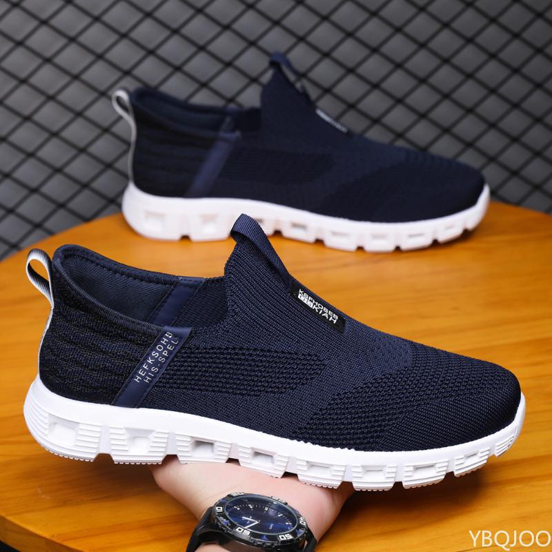 Fashion Men's New walking Shoes Lightweight breathable mesh shoes Casual soft soled dad footwear Fashion comfortable Male flats Zapatos