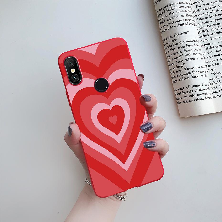 for Xiomi Xiaomi Mi A2 Lite Case Cover Daisy Flower Painted Soft Silicone Phone Case for Xiaomi Mi A2 A 2 MiA2 Lite Bumper Coque