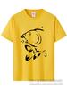 Summer Round Neck 3D Fish Print Top Fashionable Casual Short Sleeved Men's T-shirts