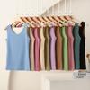 Women's Crew Neck Sleeveless Tank Top Slim Fit Thermal Winter Warm Inner Layering Undershirt