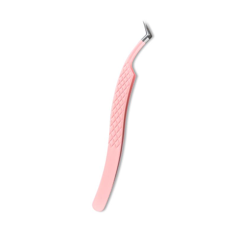 Professional High-Precision Blooming Eyelash Tweezers for Salon Artists