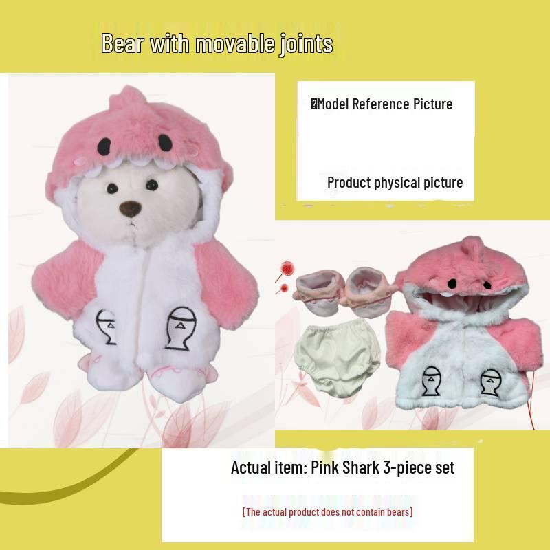 11-Joint Bear Plush Doll: Transformable Rag Doll Gift for Girls