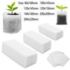 50-100cps Plant Grow Bags Biodegradable Nursery Bag Non-woven Fabric Sedes To Sow Flower Pots For Home Garden Accessories Tools