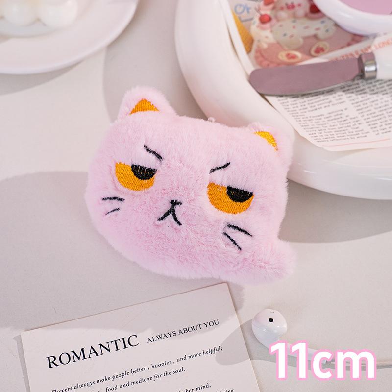 

Cute Cartoon Cat Keychain Plush Doll Pendant Keyring For Women Girls Bag Ornament Car Key Chain Gifts Accessories