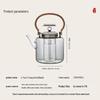 High Borosilicate Glass Integrated Teapot & Kettle with Infuser
