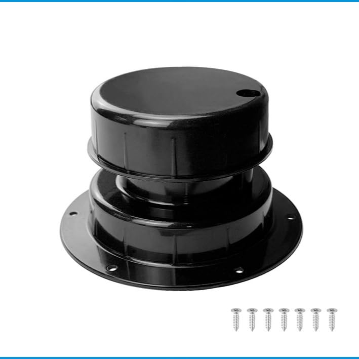 Wohnwagen Wohnmobil Anhänger Dachlüfter Abdeckung Wasserdicht Abluftkanal Obere Abdeckung Lüftungsabdeckung Lüftungsabdeckung