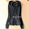 Export Women's Plus Size Spring & Fall Outdoor Sports Running Cardigan Quick-Drying Sanding Belt Finger Stall Yoga Outwear 726