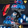 Collision Tank Vehicle with Two Forms of Deformation, Six Wheeled Inertial Tank Off-road Vehicle Toy
