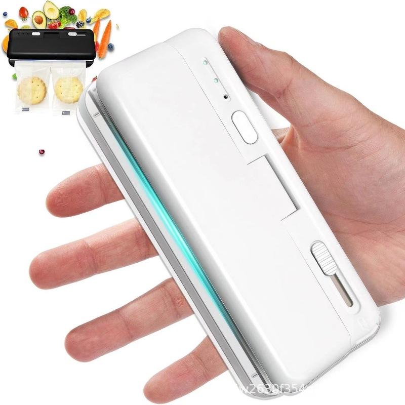 Mini zgrzewarka do torebek foliowych Maszyna do zgrzewania torebek termicznie Zgrzewarka do opakowań żywnościowych Klips do torebek Ręczna ładowalna zgrzewarka termiczna