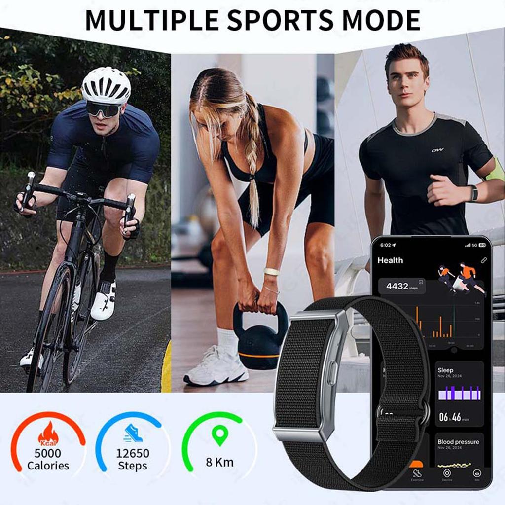 LIGE 's New Smart Bracelet Women's Health Monitoring Smart Bracelet Men's Outdoor Sports Smart Watch