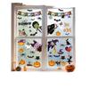 Halloween Sticker Creative Wall Sticker Pumpkin Bat Castle Pattern Decoration Sticker Home Window Door Stickers Party Decor