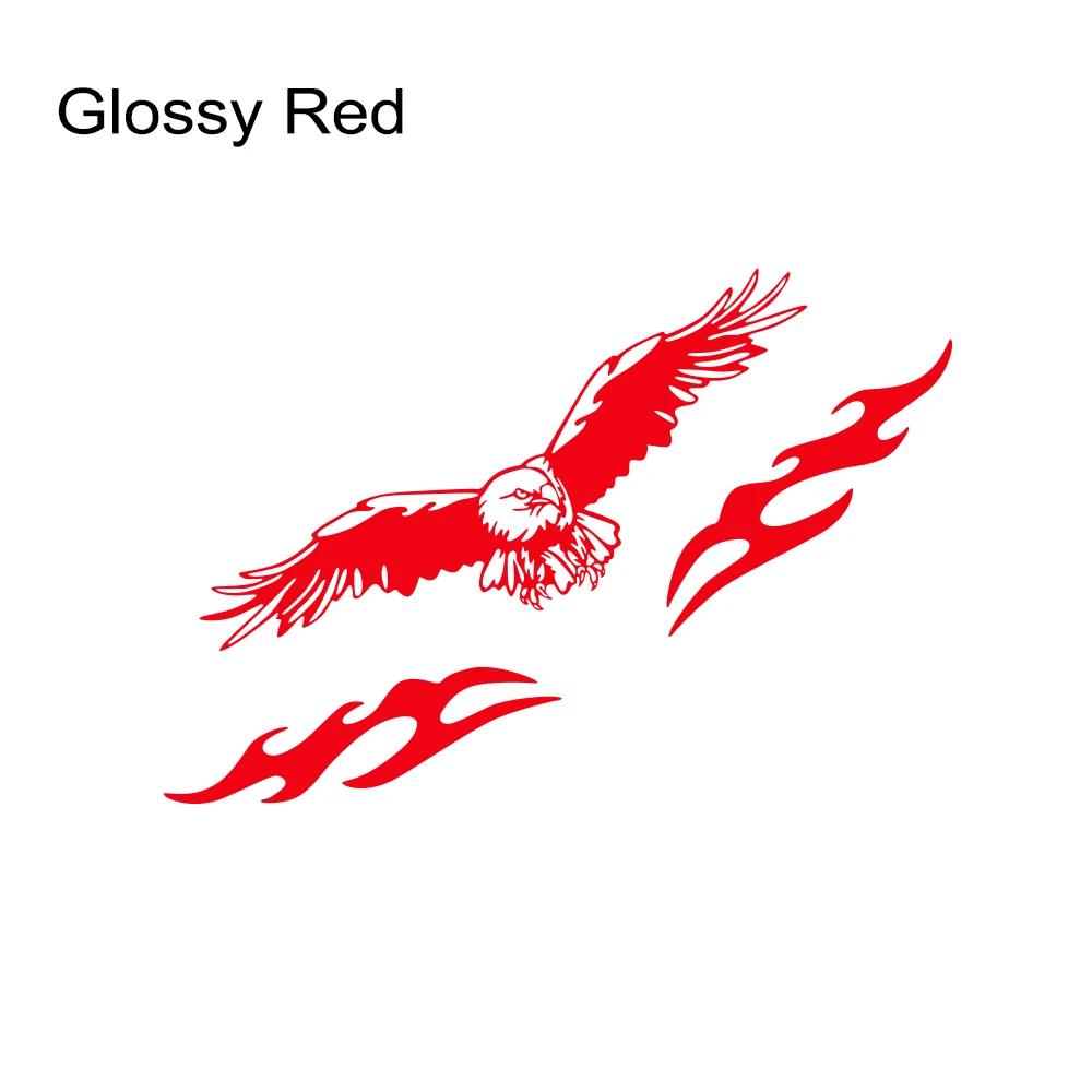 

Flying Eagle Graphics Car Hood Body Vinyl Decals Bonnet Hood Sticker Truck Windshield Eagle Bird Wing Decor Exterior Accessories 50x15cm
