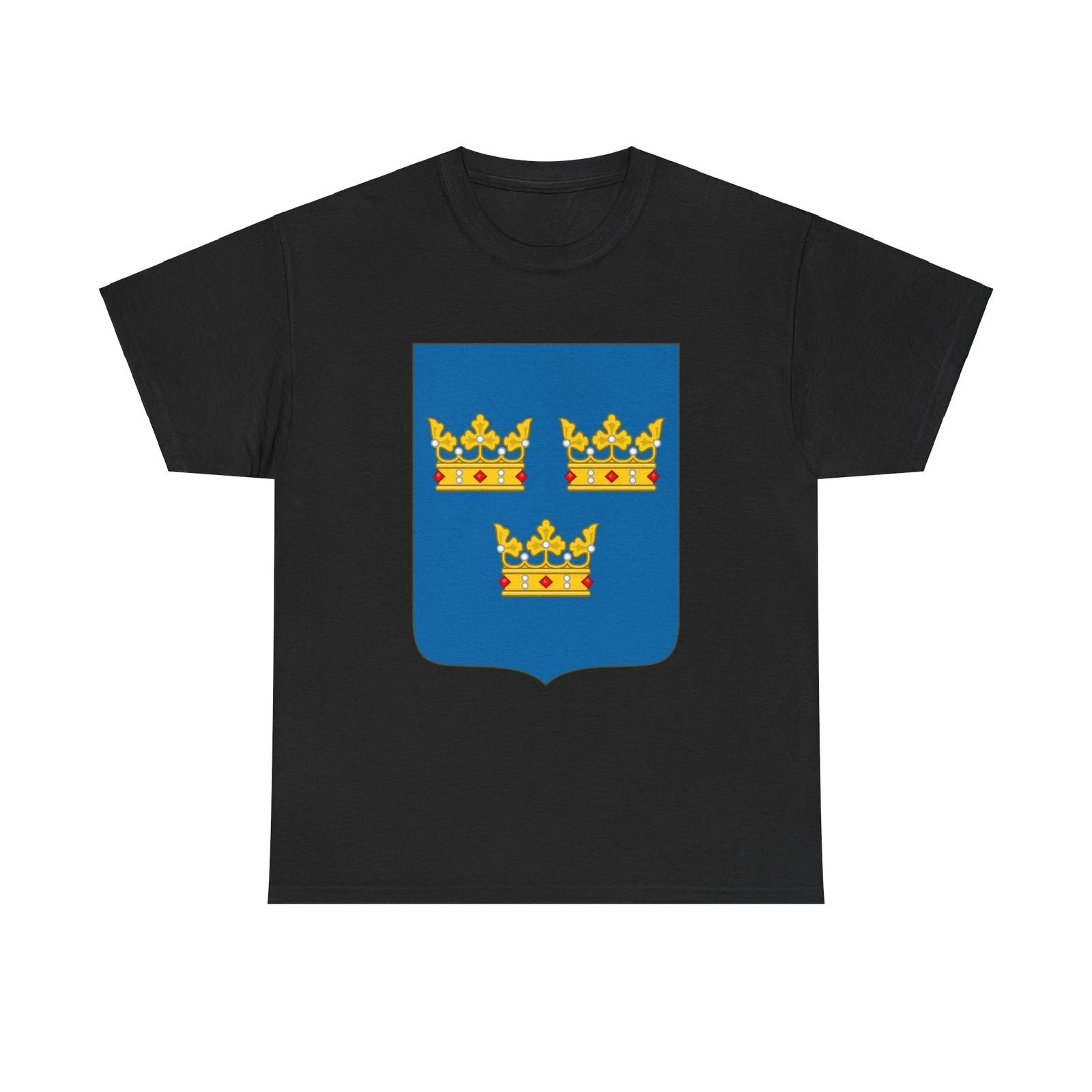 Shield of arms of Sweden - T shirt XL