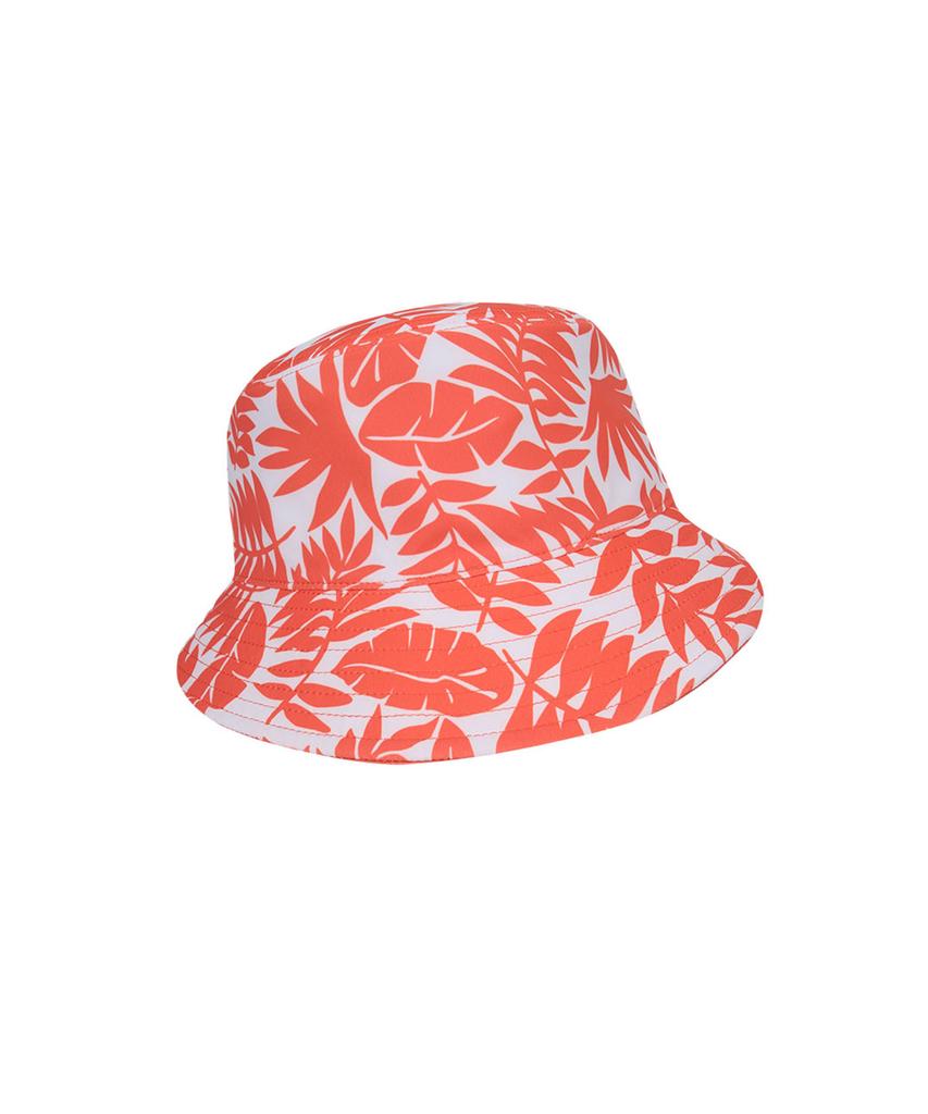 Lenomasuyeongbog Accessories Adult Tropical Reversible Bucket Hat Orange Ro-Rc2E505-Or