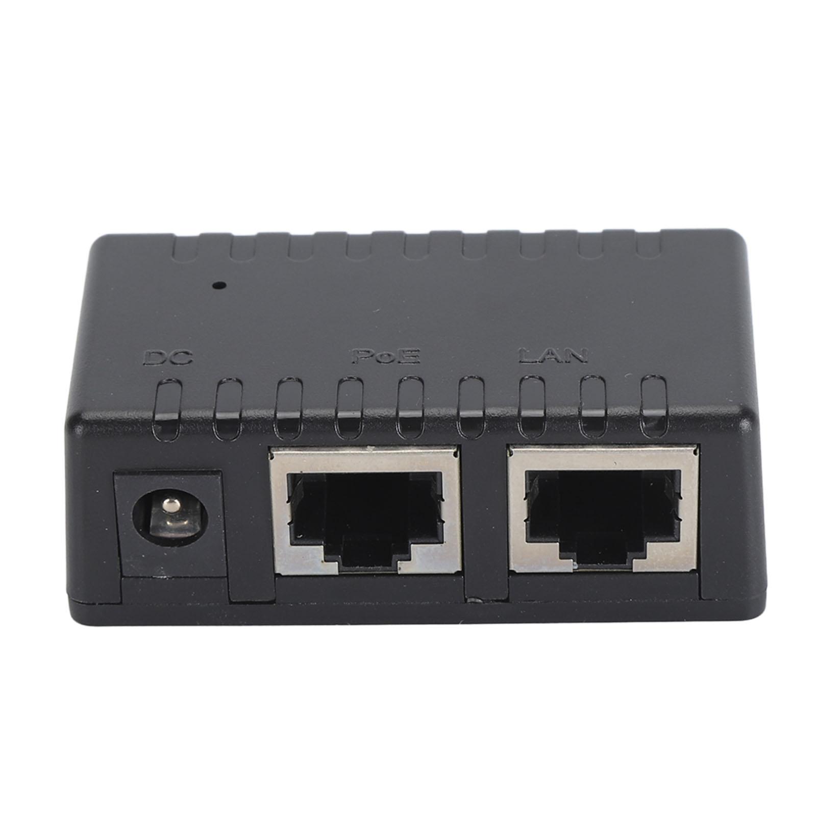 

Gigabit POE Splitter 1000M High Speed Multipurpose POE Power Supply Adapter for Wireless AP HD Webcam