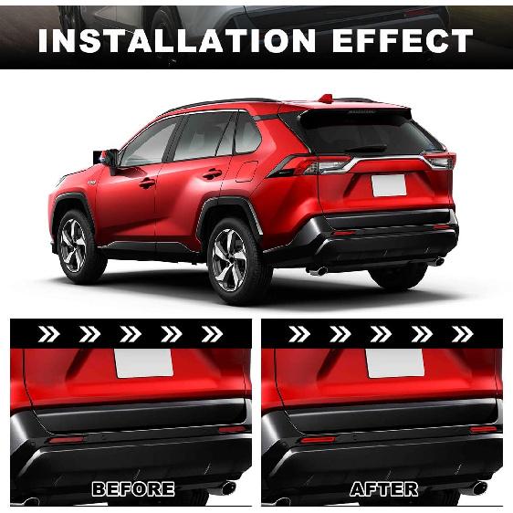 Rear Bumper Reflector Lights For Toyota RAV4 Sienna Venza Avalon Reiz Matrix RC250 RC350 IS-F GX470 RX300 LED Brake Light with Turn Signal
