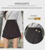 Women's High Waist A-line Skirt Pants - Autumn/Winter Fashion, Loose Fit, Casual Trousers