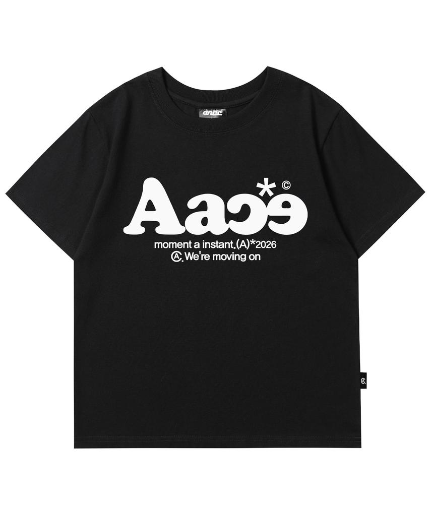 ANOTHER ARCHIVE Women'S Slim Typical Logo Short Sleeve T-Shirt_Charcoal