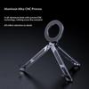 E12 Aluminum Alloy Portable Stand Magnetic Phone Holder Foldable Tablet Stand for Travel / Office / Self-Portrait