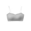 Thin Shoulder Strap Beautiful Back Underwear Women's Summer Thin Seamless Tube Top New Popular Small Chest Gathering Bra