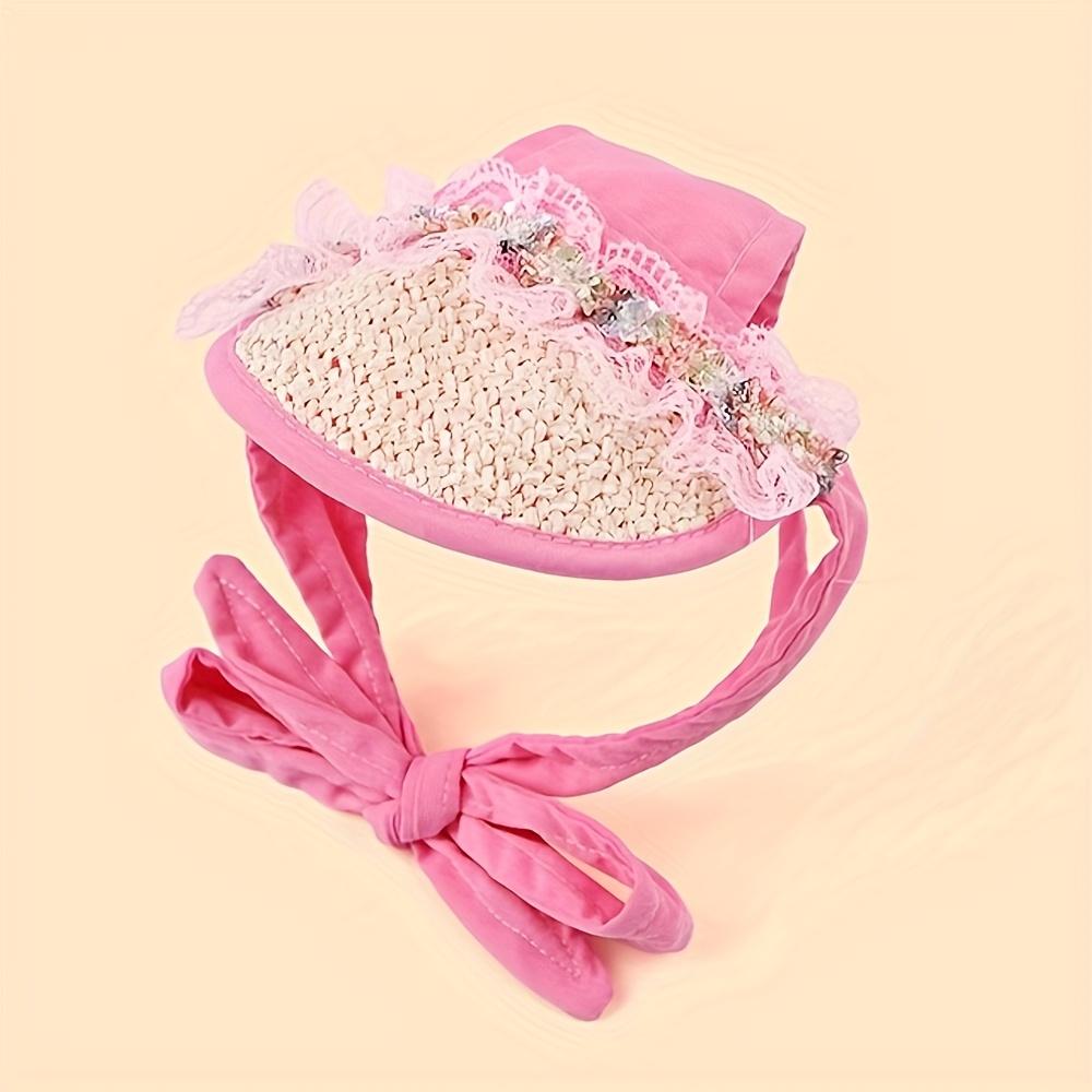 Adjustable Dog Baseball Cap Outdoor Cute Pet Hat for Cats Dogs Breathable Pet Sun Hat with Ear Holes Puppy Headwear Pet Supplies