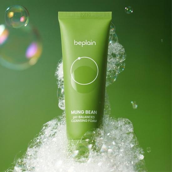beplain pH-сбалансированная очищающая пенка с бобами мунг 80 мл Cleansing Foam 80ml