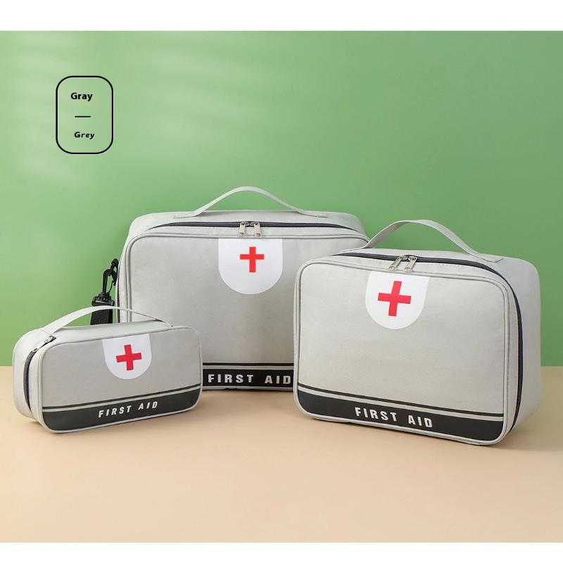 Portable Medicine Bag Outdoor Travel Portable Medical First Aid Bag Medicine Carrying Bag Home Large Capacity Home Medicine Bag