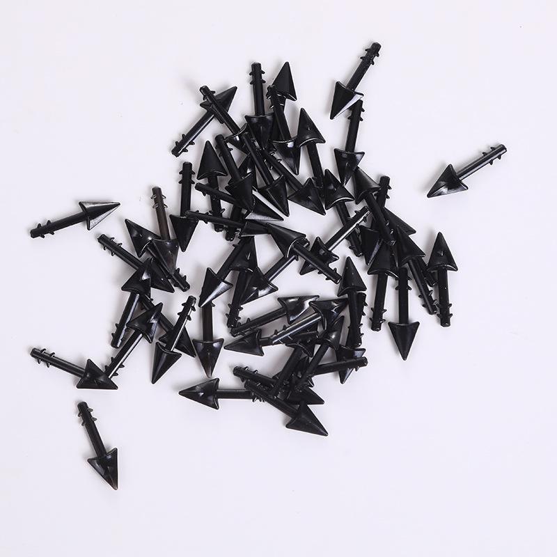 Handgemachte Häkelpuppe Mundmaterial: Küken Schnabel Zubehör & DIY Plüschtier Drehstab