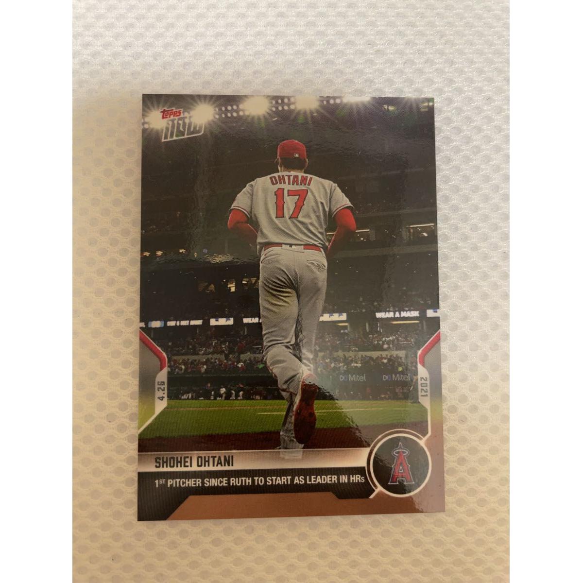 Used Shohei Ohtani - 2021 MLB TOPPS NOW Card 137