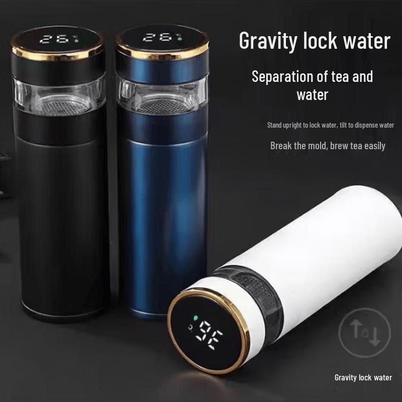 Smart Tea Separation Glass Bottle