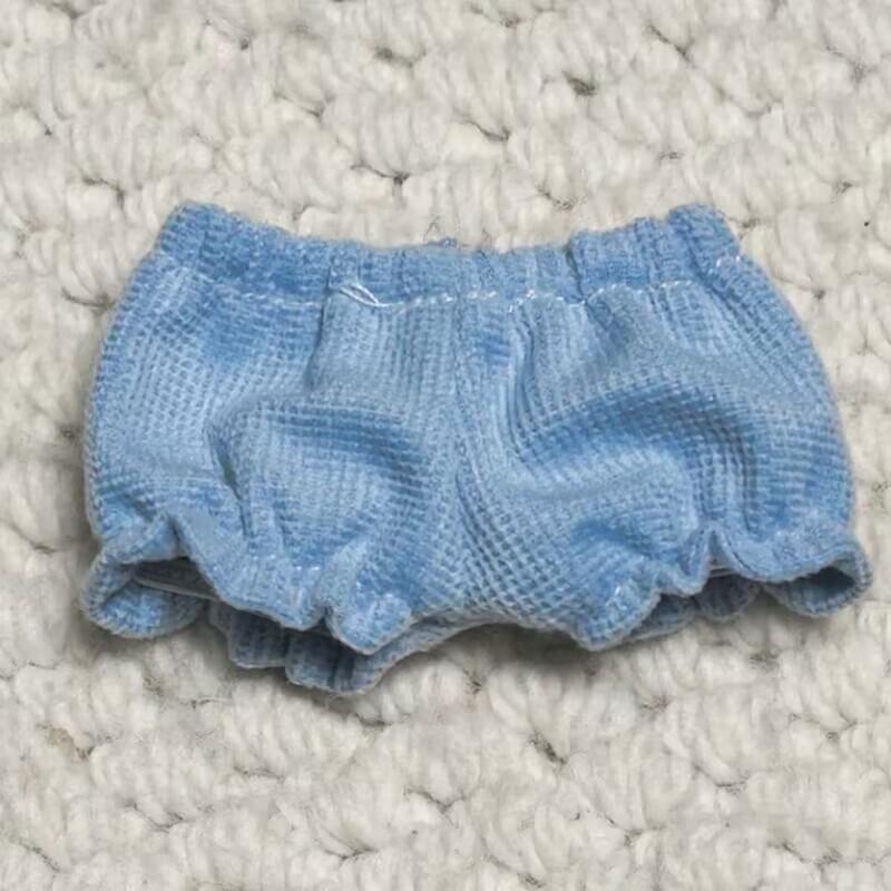 

Набор одежды для хлопковой куклы 10 см без рукавов и брюки с дизайном морской звезды - Милая одежда для переодевания куклы