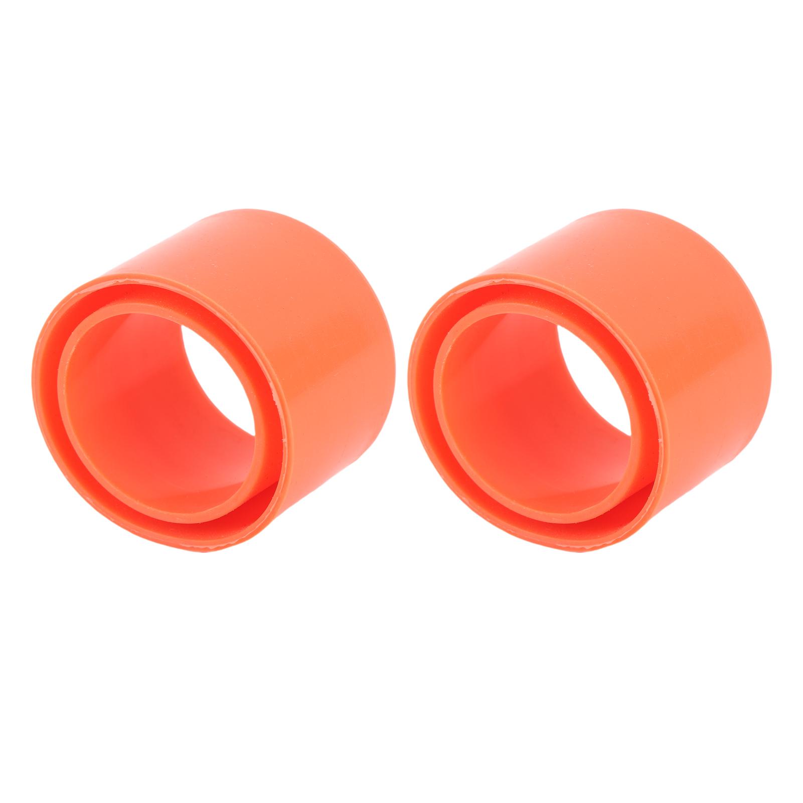 

2 шт. Держатель для удочки, вставка-протектор для 2-дюймовой трубы, резиновая заглушка для стойки для удочек, синий оранжевый