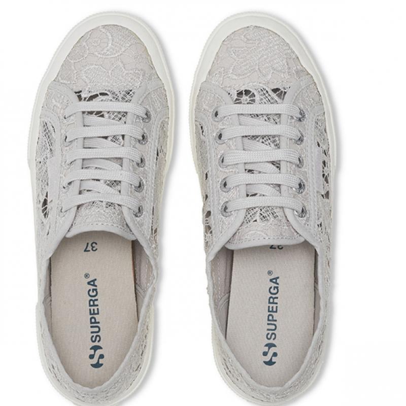 Superga S81219wa0b Superga 2750 Macrame Grey